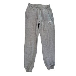 Nike Sportswear Club Fleece Jogger Sweatpants Grey Heather XS